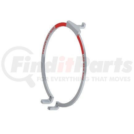 10031172 by CONMET - Spindle Nut Retainer - FL Trailer, Red Locking