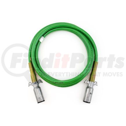 421167 by TRAMEC SLOAN - Cable, ABS, Strt, 7-Way, ABS Green, 15'