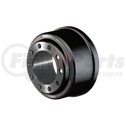 10037765 by CONMET - Brake Drum - Front, TruTurn Lite, 16.5 in. dia. x 6 in. Width, 10-Bolt Holes