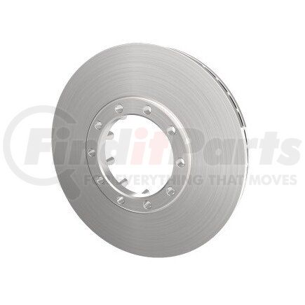 10041216 by CONMET - Disc Brake Rotor Kit - 434 mm. Rotor, Flat, Front, for Heavy Duty, Volvo/Mack