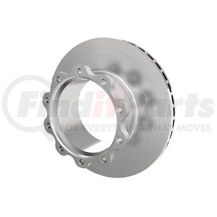 10082589 by CONMET - Disc Brake Rotor Kit - U-Shape, 10-Bolts, Aluminum