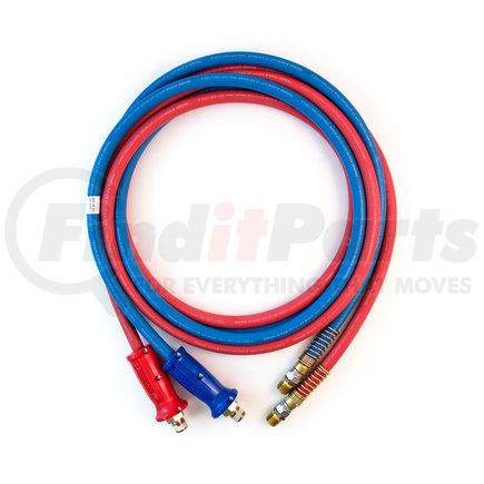 BR455144SET by TRAMEC SLOAN - 3/8 X 12' BLUE AND RED HOSE WITH 1/2 FITTINGS SET