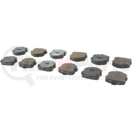 Centric 105.11850 Disc Brake Pad Set Posi Quiet Ceramic Brake Pads with Shims
