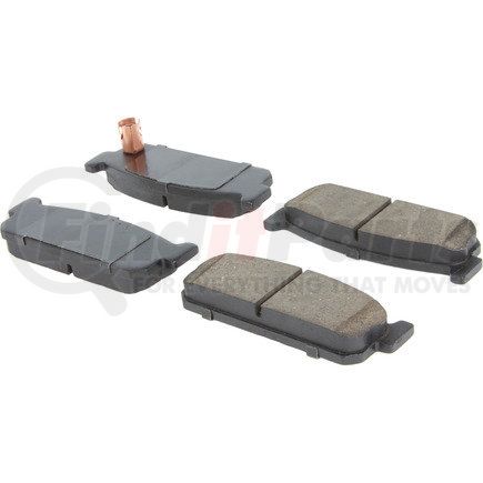 105.04810 by CENTRIC - Posi Quiet Ceramic Brake Pads with Shims and Hardware