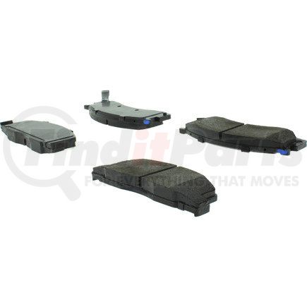 105.05000 by CENTRIC - Posi Quiet Ceramic Brake Pads with Shims and Hardware