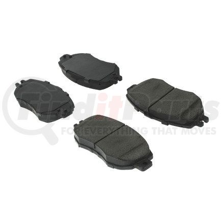 105.06120 by CENTRIC - Posi Quiet Ceramic Brake Pads with Shims and Hardware