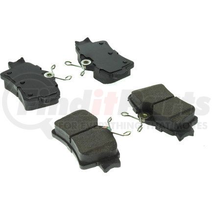 Centric 105.06270 Disc Brake Pad Set Posi Quiet Ceramic Brake Pads with Shims and Hardware