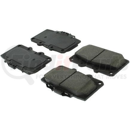 105.06470 by CENTRIC - Posi Quiet Ceramic Brake Pads with Shims and Hardware