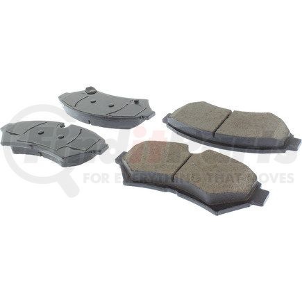 105.07530 by CENTRIC - Posi Quiet Ceramic Brake Pads with Shims and Hardware