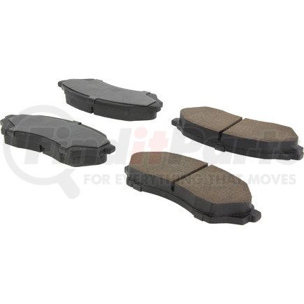 105.07980 by CENTRIC - Posi Quiet Ceramic Brake Pads with Shims and Hardware