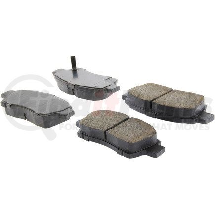 Centric 105.08310 Disc Brake Pad Set Posi Quiet Ceramic Brake Pads with Shims and Hardware