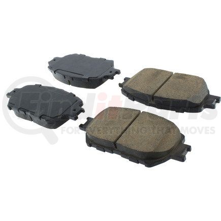105.09080 by CENTRIC - Posi Quiet Ceramic Brake Pads with Shims and Hardware