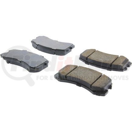 105.09040 by CENTRIC - Posi Quiet Ceramic Brake Pads with Shims and Hardware