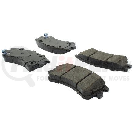 105.09570 by CENTRIC - Posi Quiet Ceramic Brake Pads with Shims and Hardware