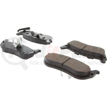 105.09980 by CENTRIC - Posi Quiet Ceramic Brake Pads with Shims and Hardware