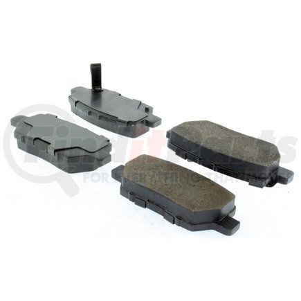 105.10900 by CENTRIC - Posi Quiet Ceramic Brake Pads with Shims and Hardware