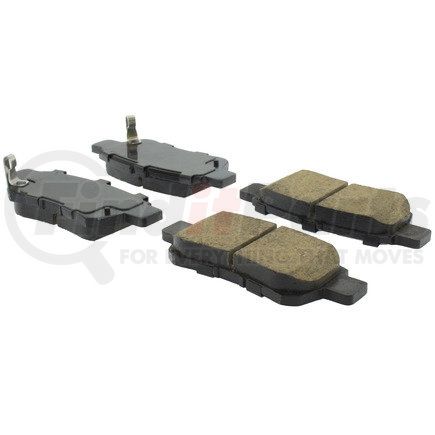 105.10880 by CENTRIC - Posi Quiet Ceramic Brake Pads with Shims and Hardware