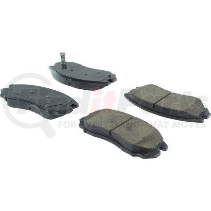 105.11040 by CENTRIC - Posi Quiet Ceramic Brake Pads with Shims and Hardware