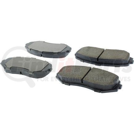 Centric 105.11880 Disc Brake Pad Set Posi Quiet Ceramic Brake Pads with Shims and Hardware