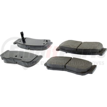 105.12970 by CENTRIC - Posi Quiet Ceramic Brake Pads with Shims and Hardware