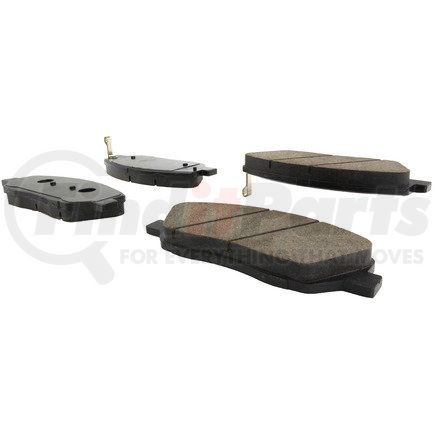 Centric 105.13840 Disc Brake Pad Set Posi Quiet Ceramic Brake Pads with Shims and Hardware