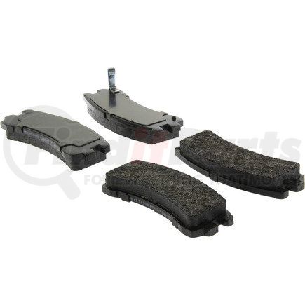 106.04010 by CENTRIC - Posi Quiet Extended Wear Brake Pads with Shims and Hardware