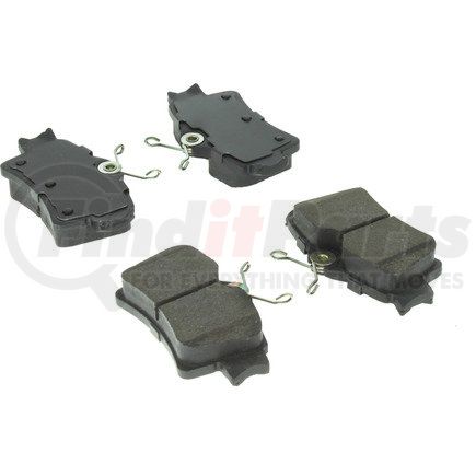 Centric 106.06270 Disc Brake Pad Set Posi Quiet Extended Wear Brake Pads with Shims and Hardware