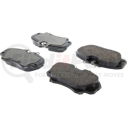 106.07200 by CENTRIC - Posi Quiet Extended Wear Brake Pads with Shims and Hardware