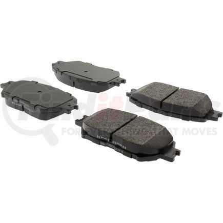 106.09080 by CENTRIC - Posi Quiet Extended Wear Brake Pads with Shims and Hardware