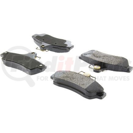 106.10480 by CENTRIC - Posi Quiet Extended Wear Brake Pads with Shims