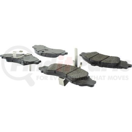 106.10430 by CENTRIC - Posi Quiet Extended Wear Brake Pads with Shims and Hardware