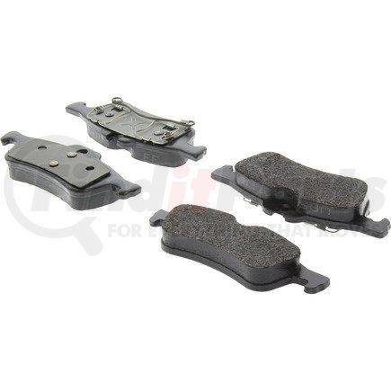 106.10600 by CENTRIC - Posi Quiet Extended Wear Brake Pads with Shims and Hardware