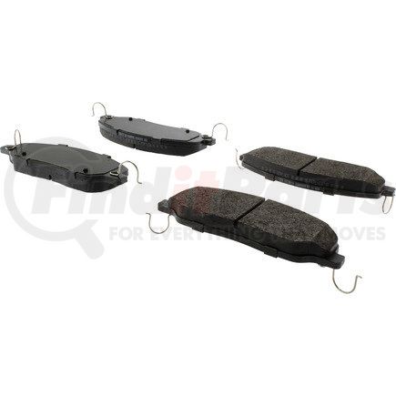 Centric 106.10810 Disc Brake Pad Set Posi Quiet Extended Wear Brake Pads with Shims and Hardware