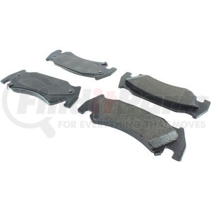 Centric 106.10850 Disc Brake Pad Set Posi Quiet Extended Wear Brake Pads with Shims and Hardware