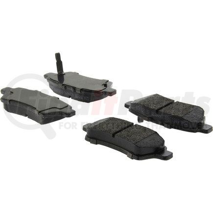 Centric 106.11010 Disc Brake Pad Set Posi Quiet Extended Wear Brake Pads with Shims and Hardware