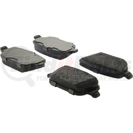 106.13140 by CENTRIC - Posi Quiet Extended Wear Brake Pads with Shims and Hardware