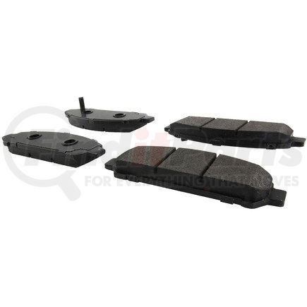 Centric 106.14010 Disc Brake Pad Set Posi Quiet Extended Wear Brake Pads with Shims and Hardware