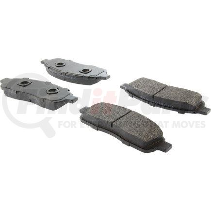 106.13920 by CENTRIC - Posi Quiet Extended Wear Brake Pads with Shims and Hardware