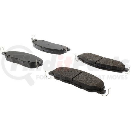 106.14630 by CENTRIC - Posi Quiet Extended Wear Brake Pads with Shims and Hardware