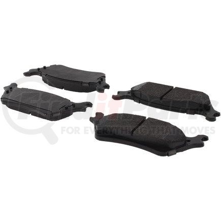 106.16020 by CENTRIC - Posi Quiet Extended Wear Brake Pads with Shims and Hardware