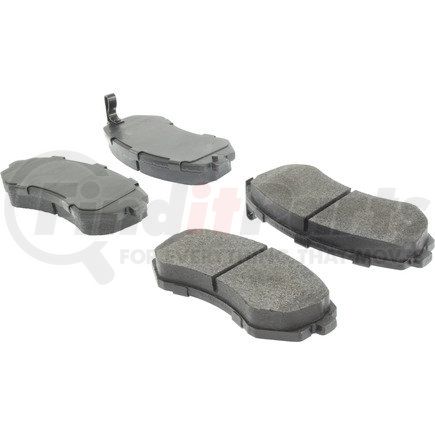 104.04220 by CENTRIC - Posi Quiet Semi-Metallic Brake Pads with Hardware