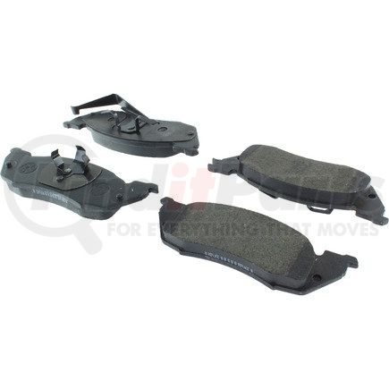 104.05290 by CENTRIC - Posi Quiet Semi-Metallic Brake Pads with Hardware