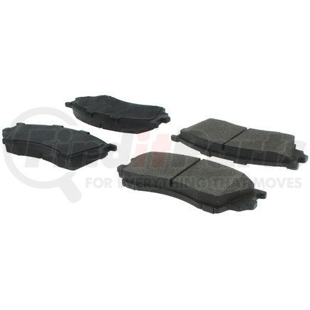 104.06430 by CENTRIC - Posi Quiet Semi-Metallic Brake Pads with Hardware