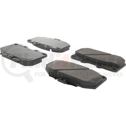 104.06470 by CENTRIC - Posi Quiet Semi-Metallic Brake Pads with Hardware