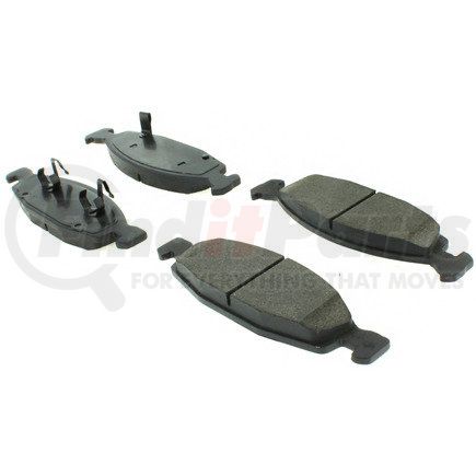 Centric 104.07900 Disc Brake Pad Set Posi Quiet Semi-Metallic Brake Pads with Hardware