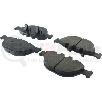 104.09200 by CENTRIC - Posi Quiet Semi-Metallic Brake Pads with Hardware