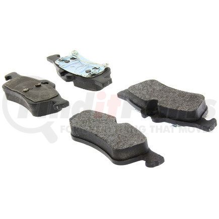 104.10600 by CENTRIC - Posi Quiet Semi-Metallic Brake Pads with Hardware