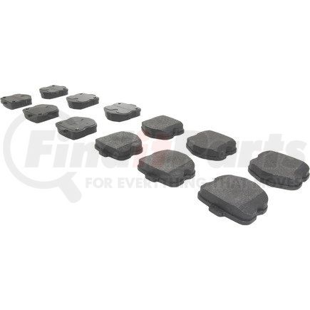 104.11850 by CENTRIC - Posi Quiet Semi-Metallic Brake Pads