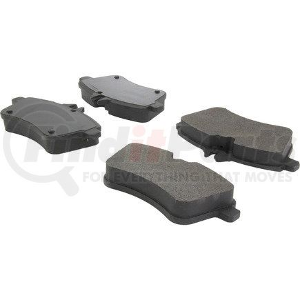 104.13570 by CENTRIC - Posi Quiet Semi-Metallic Brake Pads with Hardware