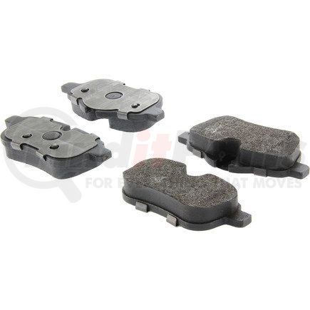 104.14330 by CENTRIC - Posi Quiet Semi-Metallic Brake Pads with Hardware